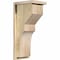 Ekena Millwork Monterey Rough Sawn Corbel w/Backplate, Douglas Fir, 8"W x 10"D x 22"H COR08X10X22MON01RDF - alternate 1